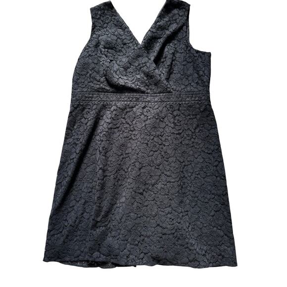 LOFT Plus Dress, size 18, Black Lace, Cocktail Party, sleeveless - Picture 1 of 7